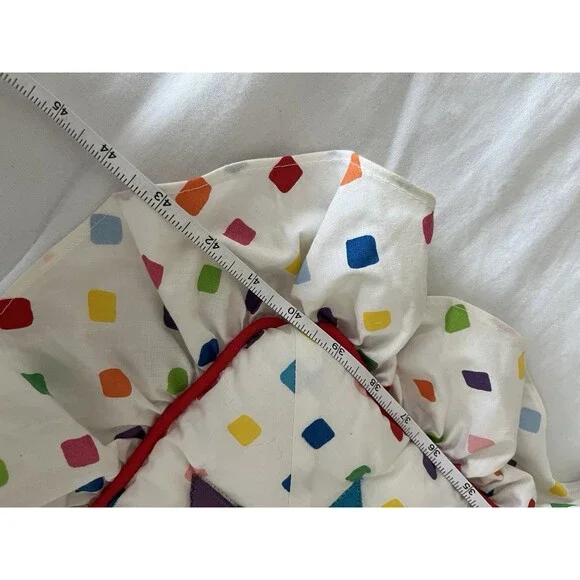 Disney Babies Mickey Mouse Balloons primary colors  Crib Sized Blanket Comforter - Picture 8 of 16